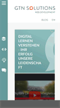 Mobile Screenshot of gtn-solutions.com